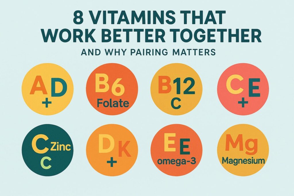 8 Vitamins That Work Better Together and Why Pairing Matters qrgdlskquh