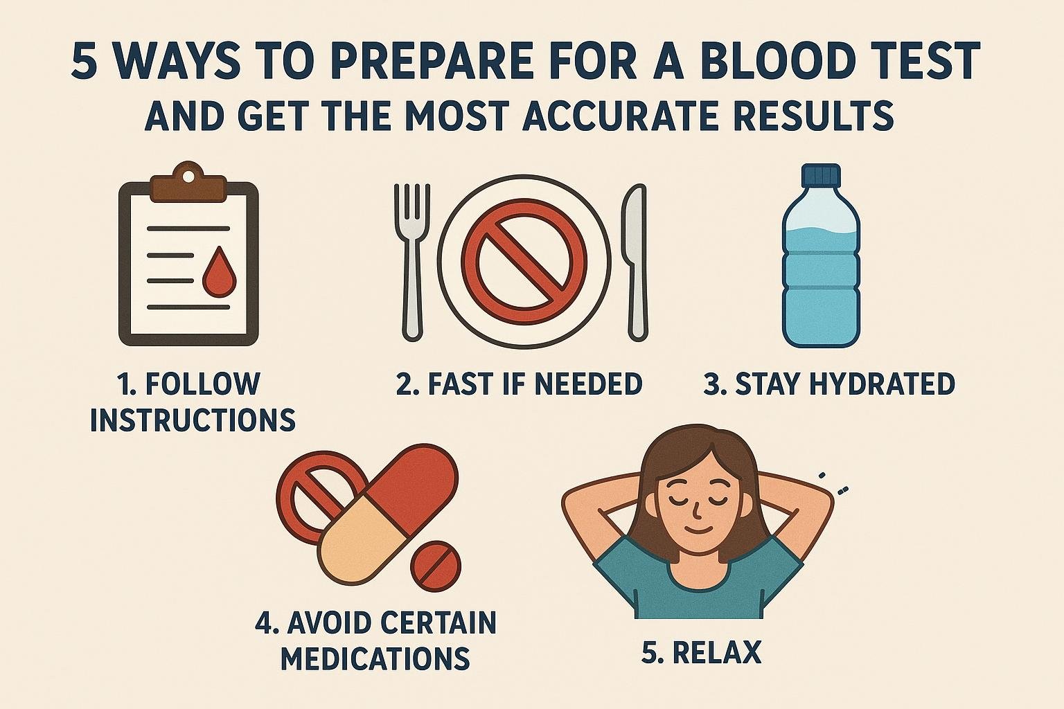 5 Ways to Prepare for a Blood Test and Get the Most Accurate Results Hydration