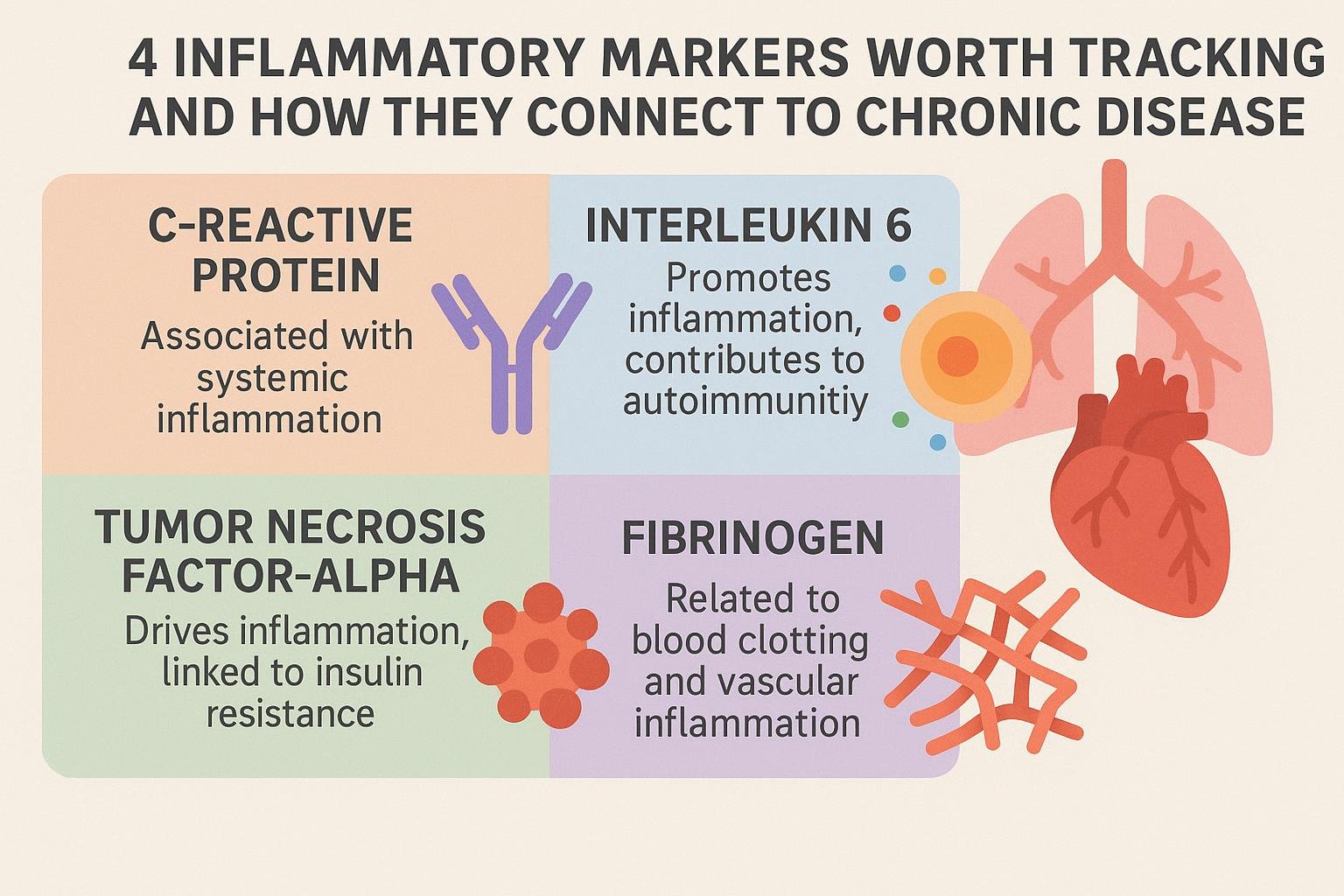4 Inflammatory Markers Worth Tracking and How They Connect to Chronic Disease Bugyrfvmal