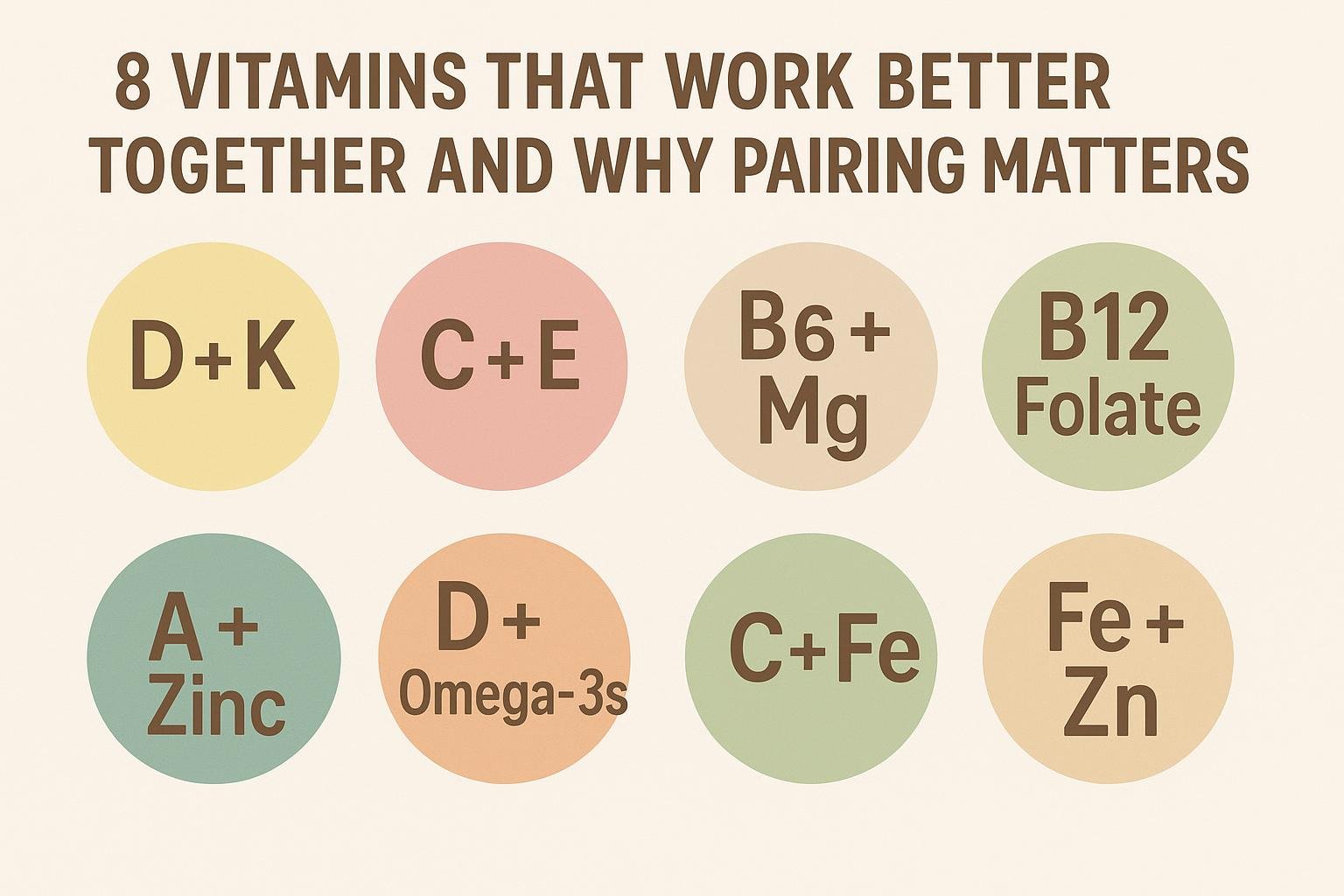8 Vitamins That Work Better Together and Why Pairing Matters Czrudyrkbh